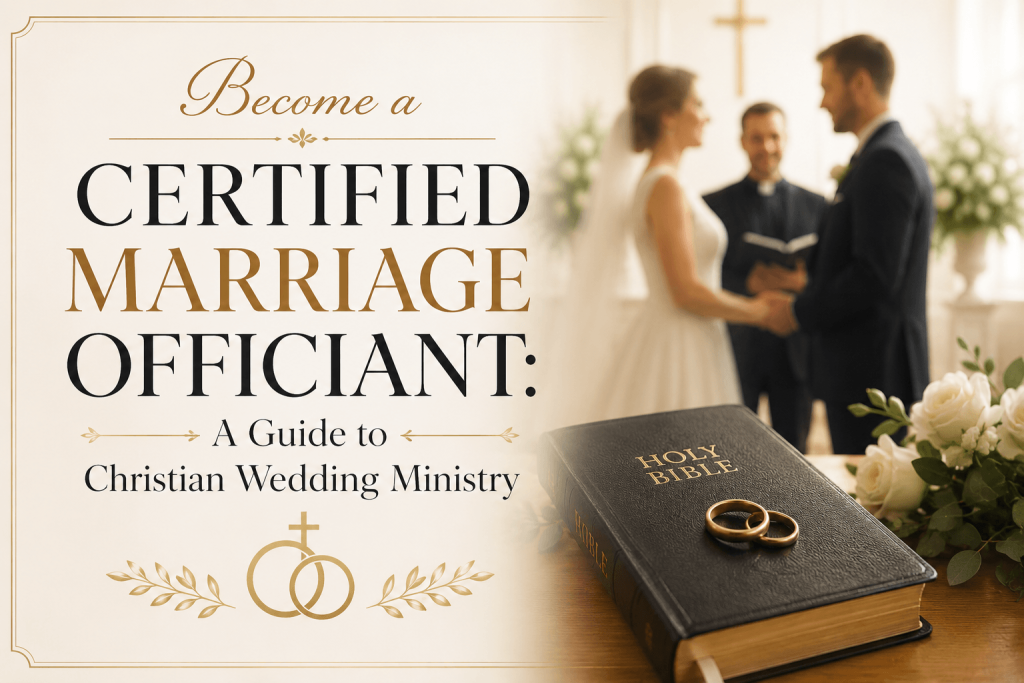 Become a Certified Marriage Officiant